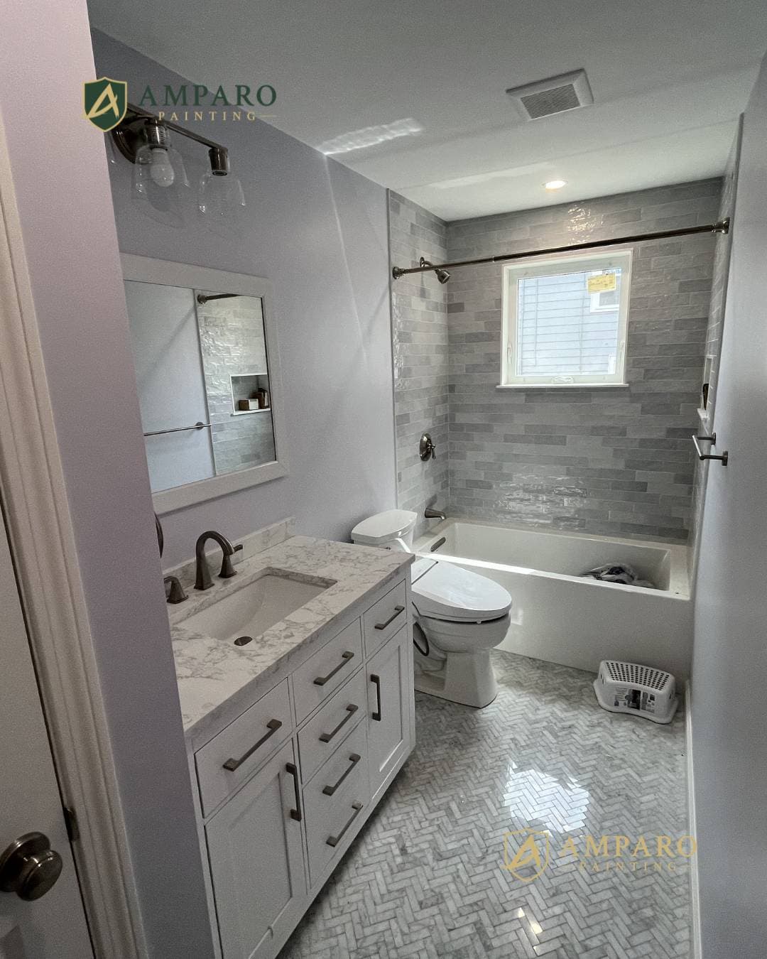Bedroom & Bathroom Painting in Dedham, MA — photo 7 of 23