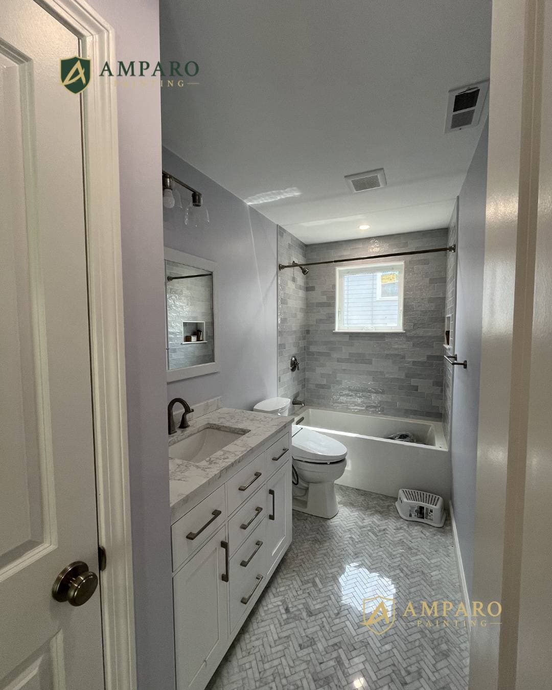Bedroom & Bathroom Painting in Dedham, MA — photo 12 of 23