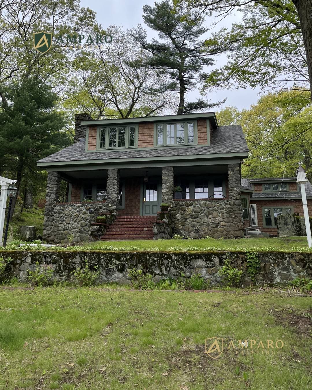 Exterior Home Repaint in Lexington, MA — photo 1 of 9